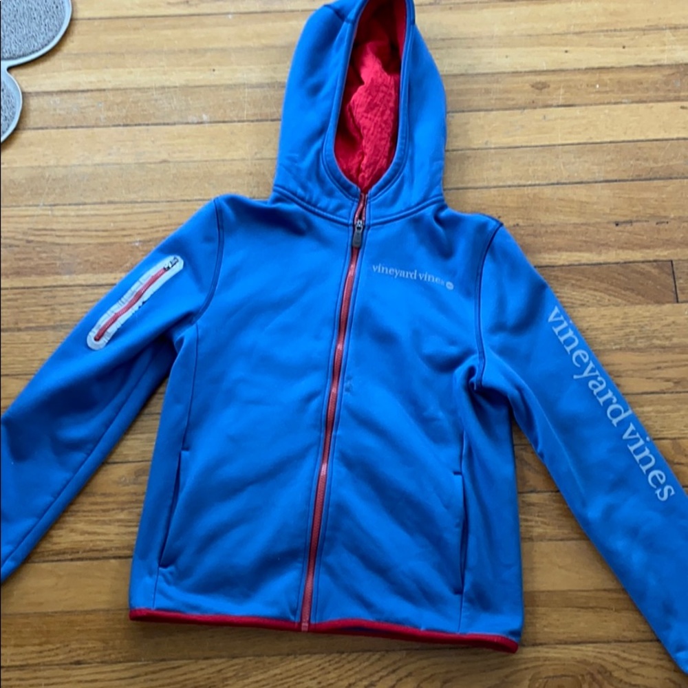 Vineyard vines Boys zip up fleece